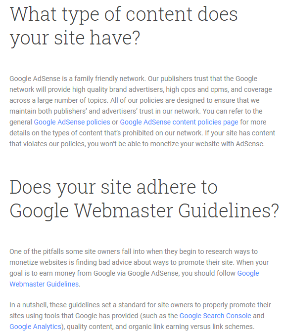 High quality content and follow Google webmaster guidelines